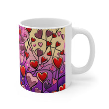 Load image into Gallery viewer, Valentine&#39;s Day From The Pink Heart #16 Mug 11oz mug AI-Generated Artwork
