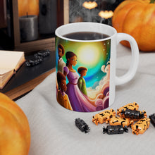 Load image into Gallery viewer, Family life is Healthy for the Soul #6 11oz mug AI-Generated Artwork
