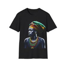 Load image into Gallery viewer, Colors of Africa Warrior King #8 Unisex Softstyle Short Sleeve Crewneck T-Shirt
