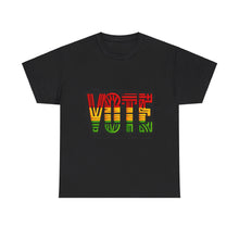 Load image into Gallery viewer, Reggae Vote Neon Election Freedom Stand for Liberty, Justice, and Democracy, 2024 Presidential Campaign, Election 2024 Shirt, Vote for Joy
