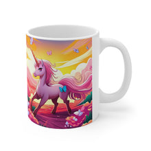 Load image into Gallery viewer, I Dream of Unicorns &amp; Butterflies #17 Ceramic 11oz AI Decorative Coffee Mug

