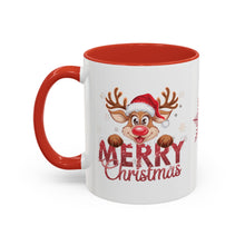 Load image into Gallery viewer, Coffee Mug - Merry Christmas Reindeer Ho Ho Ho - 11, 15oz
