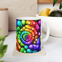 Load image into Gallery viewer, Fusion of Bright Liquid Bubbles in Motion #2 Mug 11oz mug AI-Generated Artwork
