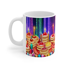 Load image into Gallery viewer, Happy Birthday Candles #17 Ceramic 11oz Mug AI-Generated Artwork
