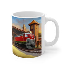 Load image into Gallery viewer, Professional Worker Train Conductor #4 Ceramic 11oz Mug AI-Generated Artwork
