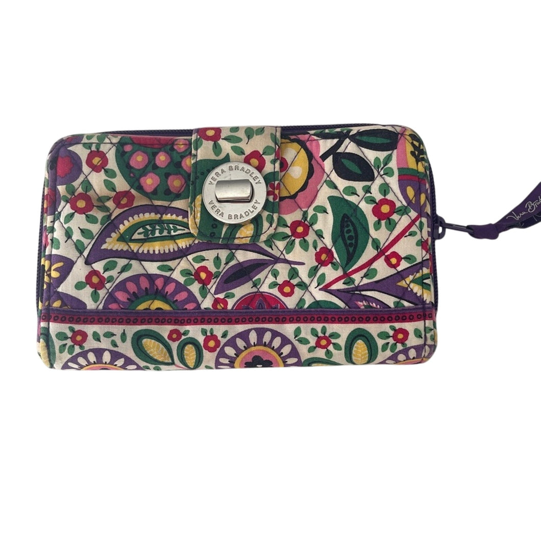Vera Bradley Multicolor Floral Women's Bag Quilted Wallet