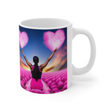 Load image into Gallery viewer, Valentine&#39;s Day From The Pink Heart #32 Ceramic Mug 11oz AI Artwork
