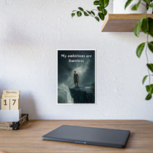 Load image into Gallery viewer, Motivational No Matter What , Cliff Dark Fantasy Gloss Posters #17
