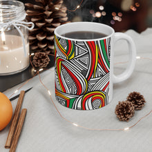 Load image into Gallery viewer, Colors of Africa Mosaic #4 11oz AI Decorative Coffee Mug
