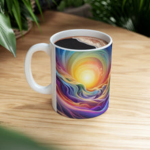 Load image into Gallery viewer, Fusion of Bright Pastel Colors #7 Mug 11oz mug AI-Generated Artwork
