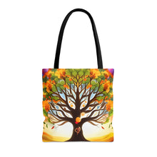 Load image into Gallery viewer, The Family Tree Deep Roots #1 Tote Bag AI Artwork 100% Polyester
