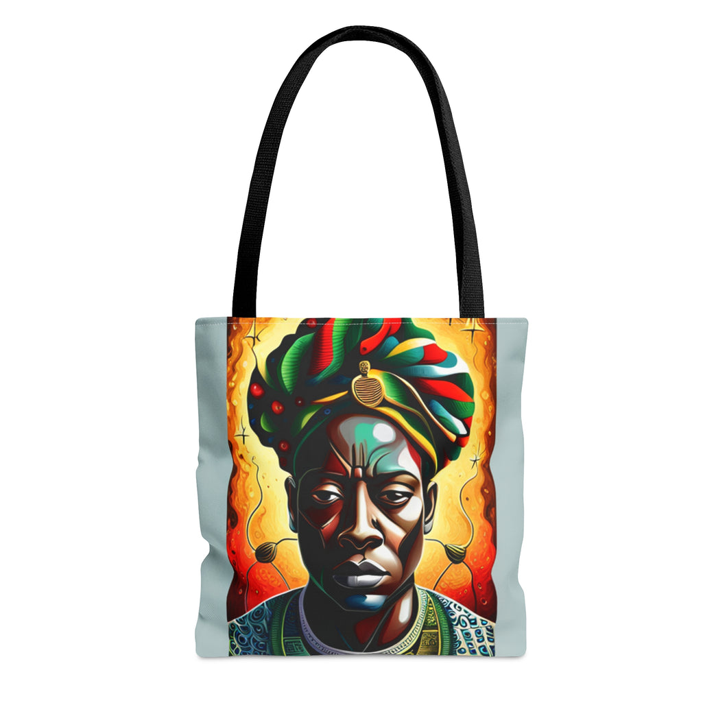 Color of Africa #12 Tote Bag AI Artwork 100% Polyester
