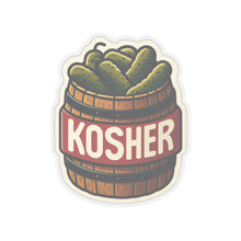 Load image into Gallery viewer, Kosher Pickle Barrel Vinyl Sticker, Foodie, Mouthwatering, Whimsical, Food #4
