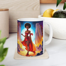 Load image into Gallery viewer, My Mini Super Teenagers Fantasy Art #2 Ceramic Mug 11oz AI Generated Art Work
