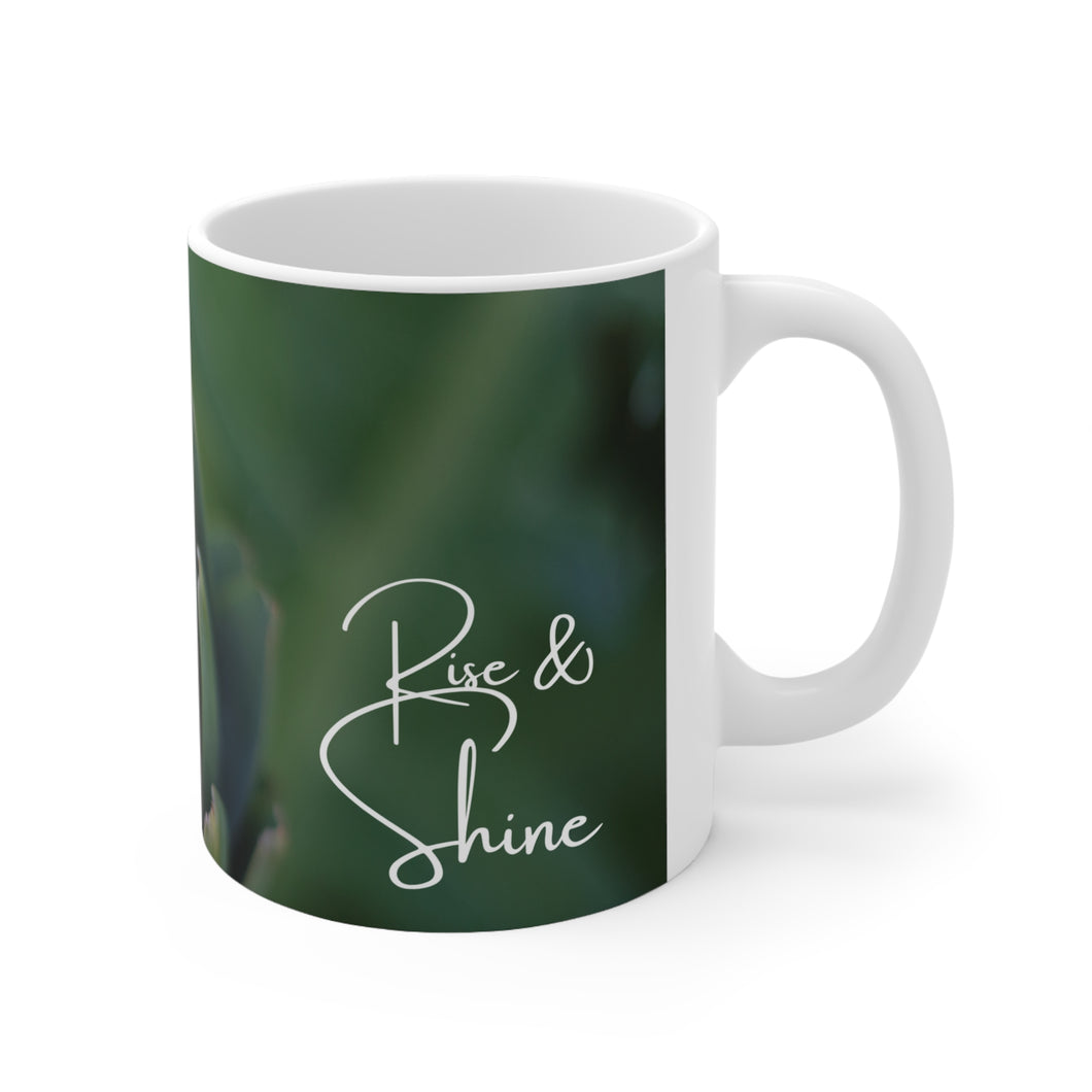 Rise and Shine #2 Ceramic 11oz Decorative Coffee Mug