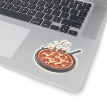 Load image into Gallery viewer, Pepperoni Pan Pizza Foodie Vinyl Stickers, Funny, Laptop, Water Bottle, #5
