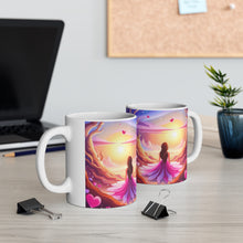 Load image into Gallery viewer, Valentine&#39;s Day From The Pink Heart #9 Mug 11oz mug AI-Generated Artwork
