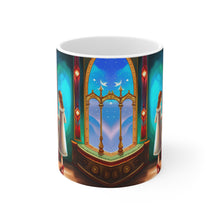 Load image into Gallery viewer, Playing Dress up Just Like Mommie #8 Mug 11oz mug AI-Generated Artwork
