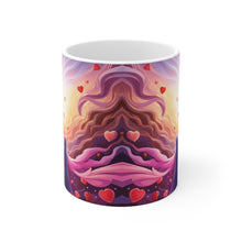 Load image into Gallery viewer, Valentine&#39;s Day From The Pink Heart #12 Mug 11oz mug AI-Generated Artwork
