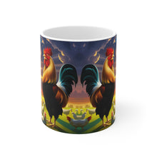 Load image into Gallery viewer, Rise and Shine #45 Ceramic 11oz AI Decorative Coffee Mug
