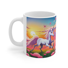 Load image into Gallery viewer, I Dream of Unicorns &amp; Butterflies #18 Ceramic 11oz AI Decorative Coffee Mug
