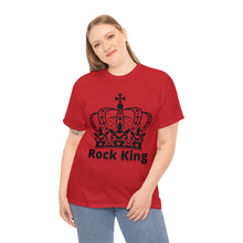 Load image into Gallery viewer, Rock King Crown Men&#39;s Heavyweight 10% Cotton T-shirt
