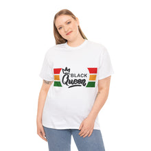 Load image into Gallery viewer, Musewear Sports Black Queen Unisex Heavy Cotton Crewneck T-Shirt
