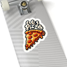 Load image into Gallery viewer, Pizza Slice Foodie Vinyl Stickers, Funny, Laptop, Water Bottle, Journal #7
