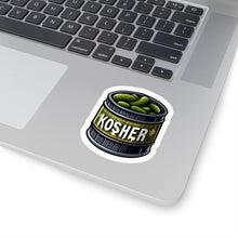 Load image into Gallery viewer, Kosher Pickle Barrel Vinyl Sticker, Foodie, Mouthwatering, Whimsical, Food #3
