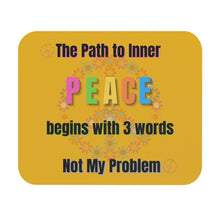 Load image into Gallery viewer, Path to Inner Peace Mouse Pad (Rectangle) 9&quot; x 8&quot; High Density
