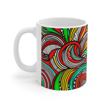 Load image into Gallery viewer, Colors of Africa Mosaic #12 11oz AI Decorative Coffee Mug
