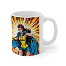 Load image into Gallery viewer, My Mini Super Teenagers Fantasy Art #1 Ceramic Mug 11oz AI Generated Artwork
