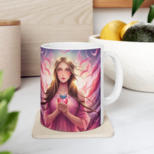 Load image into Gallery viewer, Valentine&#39;s Day From The Pink Heart #10 Mug 11oz mug AI-Generated Artwork
