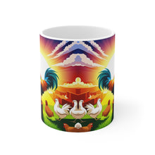 Load image into Gallery viewer, Rise and Shine #40 Ceramic 11oz AI Decorative Coffee Mug
