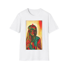 Load image into Gallery viewer, Colors of Africa Warrior King #10 Unisex Softstyle Short Sleeve Crewneck T-Shirt
