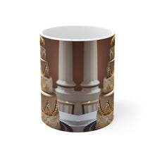 Load image into Gallery viewer, Happy Birthday Cake Celebration #7 Ceramic 11oz mug AI-Generated Artwork
