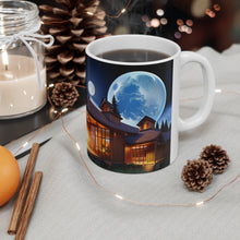 Load image into Gallery viewer, Lunar Full Moons Fantasy Art #8 Ceramic Mug 11oz AI Generated Artwork
