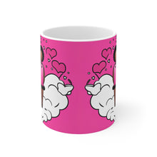 Load image into Gallery viewer, Valentine&#39;s Day From The Pink Heart #31 Ceramic Mug 11oz AI Artwork
