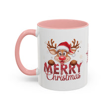 Load image into Gallery viewer, Coffee Mug - Merry Christmas Reindeer Ho Ho Ho - 11, 15oz
