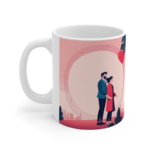 Load image into Gallery viewer, Valentine&#39;s Day is for Love #22 11oz AI Decorative Coffee Mug
