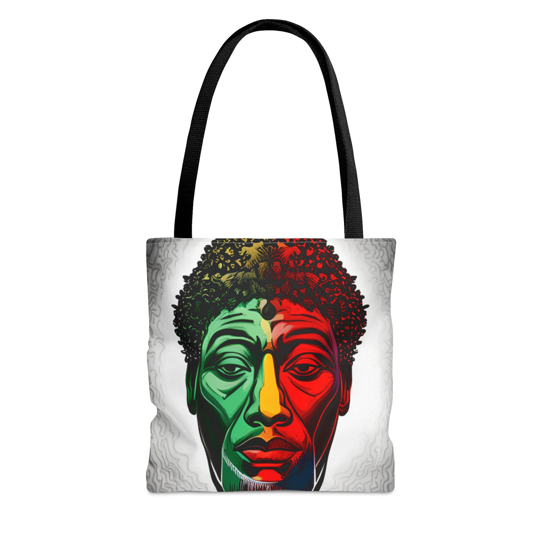 Color of Africa #8 Tote Bag AI Artwork 100% Polyester