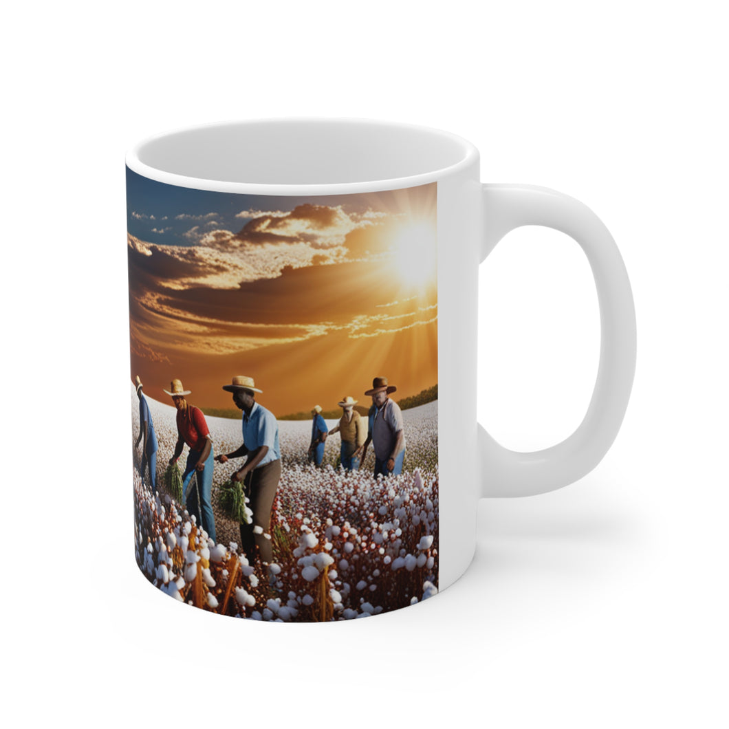 Downhome Sharecropping In the Heat of the Day #3 Mug 11oz mug AI-Generated Artwork