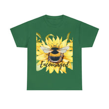 Load image into Gallery viewer, Be Encouraged Honey Bee Unisex Heavyweight 100% Cotton T-Shirt
