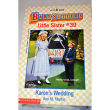 Load image into Gallery viewer, Vintage Baby Sitters Club Little Sister #39: Karen's Wedding
