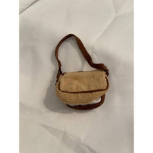 Load image into Gallery viewer, Bratz Doll Purse #20 Tan and Brown Corduroy Tote Purse (Pre-Owned)
