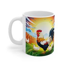 Load image into Gallery viewer, Rise and Shine #41 Ceramic 11oz AI Decorative Coffee Mug
