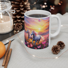 Load image into Gallery viewer, I Dream of Unicorns &amp; Butterflies #12 Ceramic 11oz AI Decorative Coffee Mug
