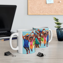 Load image into Gallery viewer, A Place of Peace Children at Play #6 Mug 11oz mug AI-Generated Artwork
