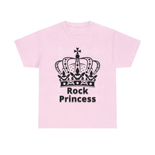 Load image into Gallery viewer, Ladies Rock Princess Crown Heavy 100% Cotton T-Shirt
