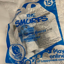 Load image into Gallery viewer, McDonald&#39;s 2011 The Smurfs Chef Smurf Toy #15
